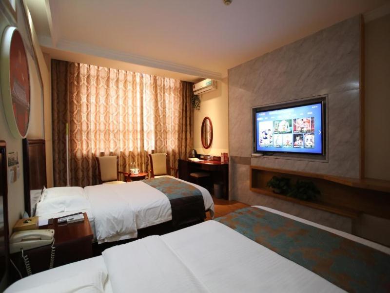 Greentree Inn Jiangsu Wuxi Yangjian Xihu Road Express Hotel Экстерьер фото