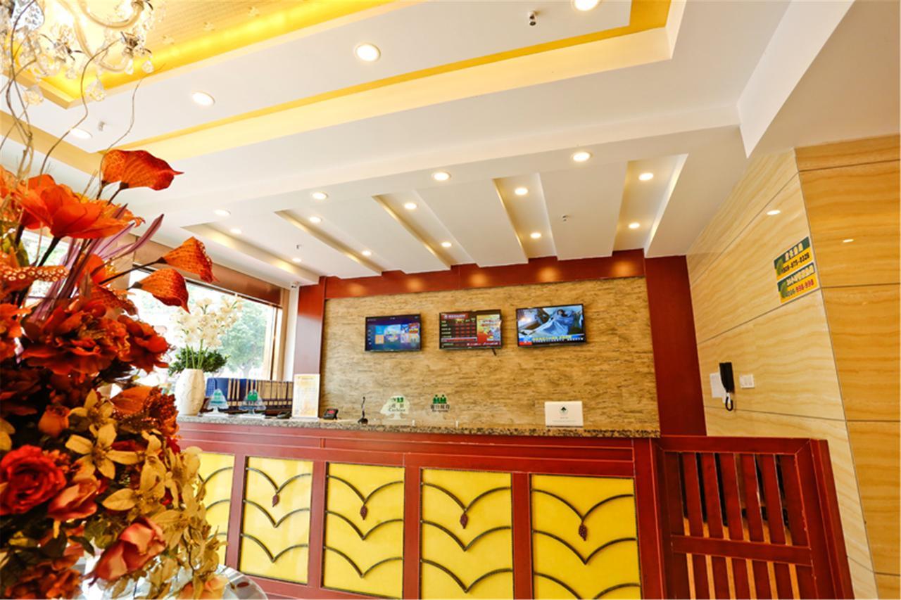 Greentree Inn Jiangsu Wuxi Yangjian Xihu Road Express Hotel Экстерьер фото